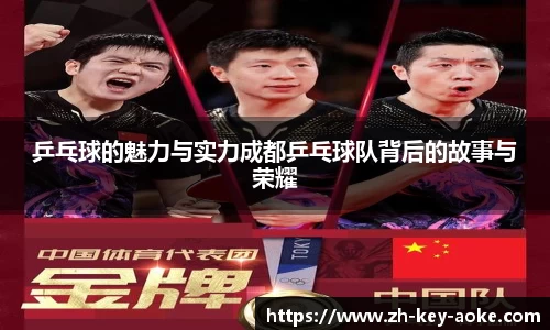 乒乓球的魅力与实力成都乒乓球队背后的故事与荣耀